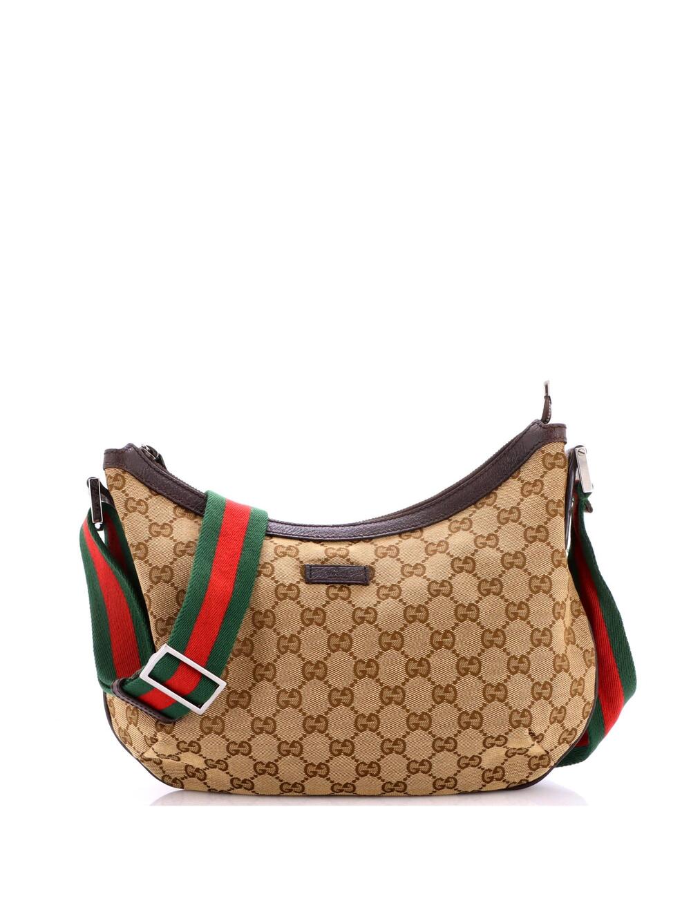 Gucci Saddle Zip Messenger Bag Gg #370601G10B